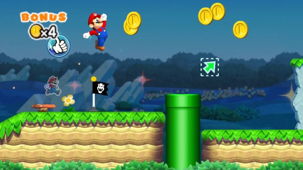 super mario run mod apk