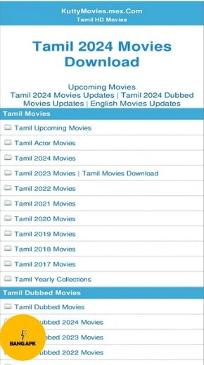 KuttyMovies APK image