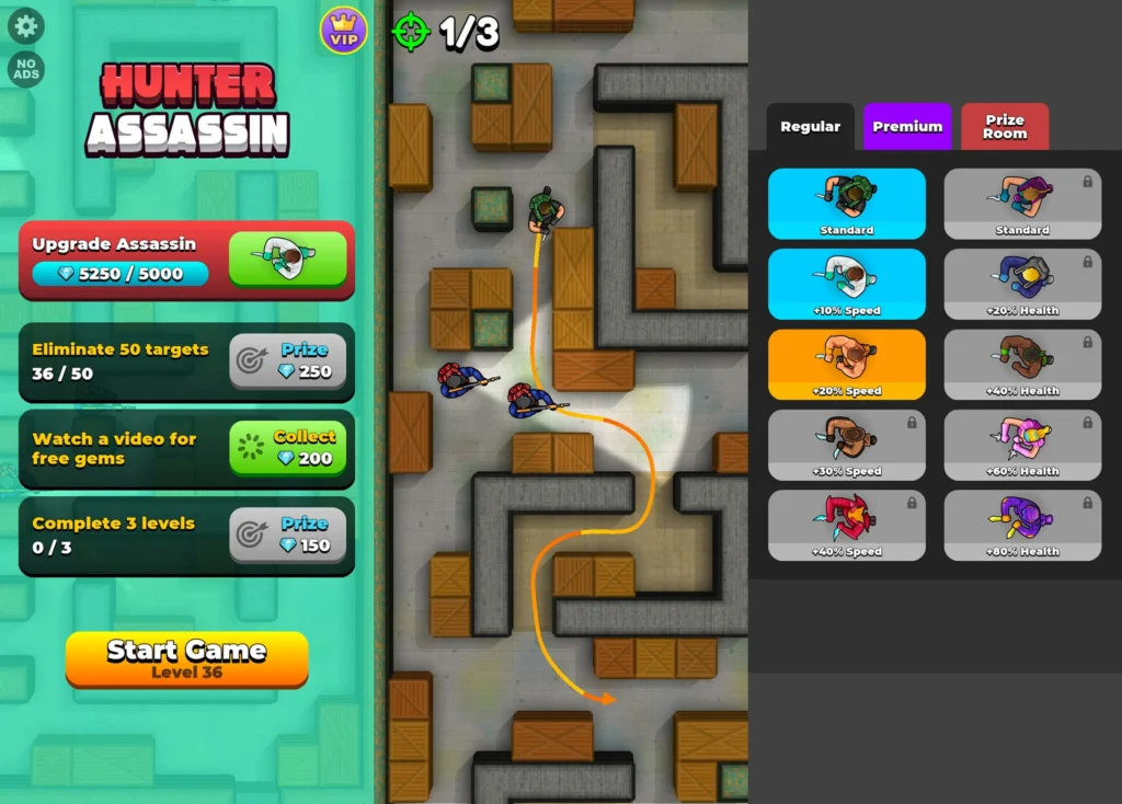 hunter assassin mod apk