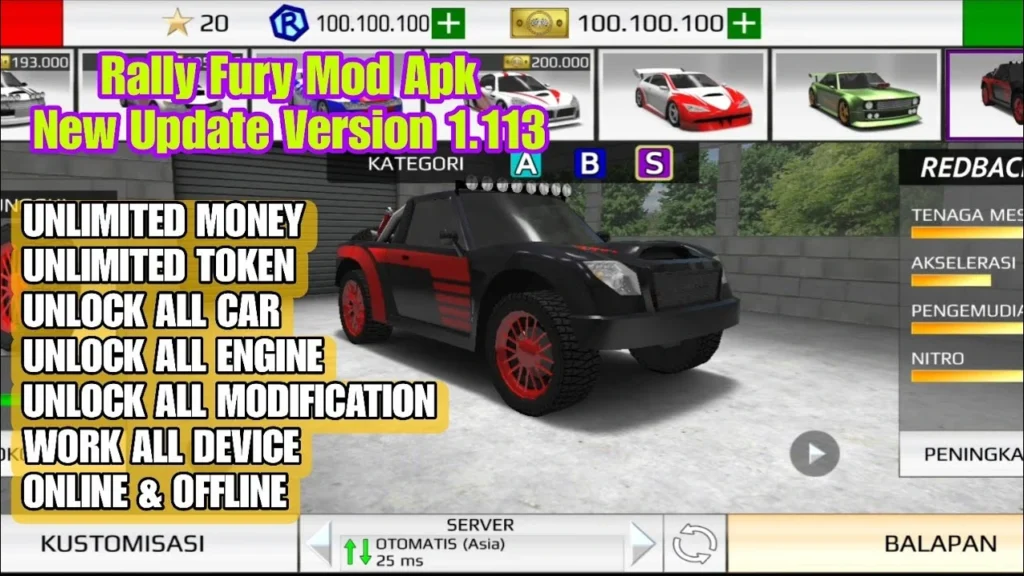 rally fury mod apk