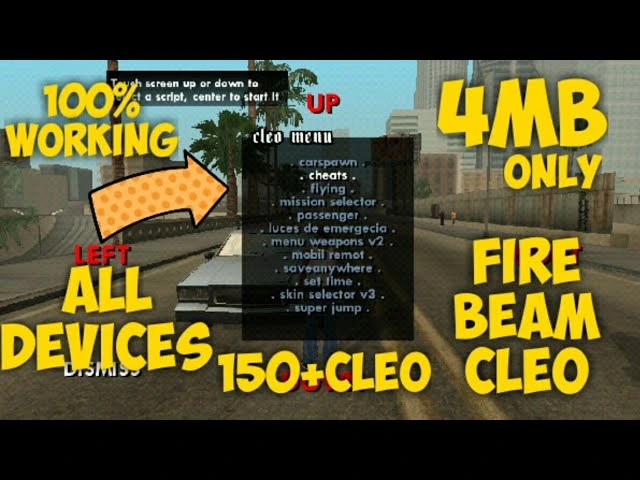 GTA San Andreas Mod Menu