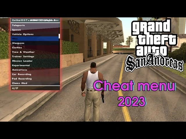 GTA San Andreas Mod Menu