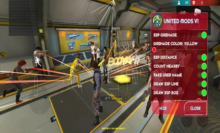 Free Fire Mod Menu APK